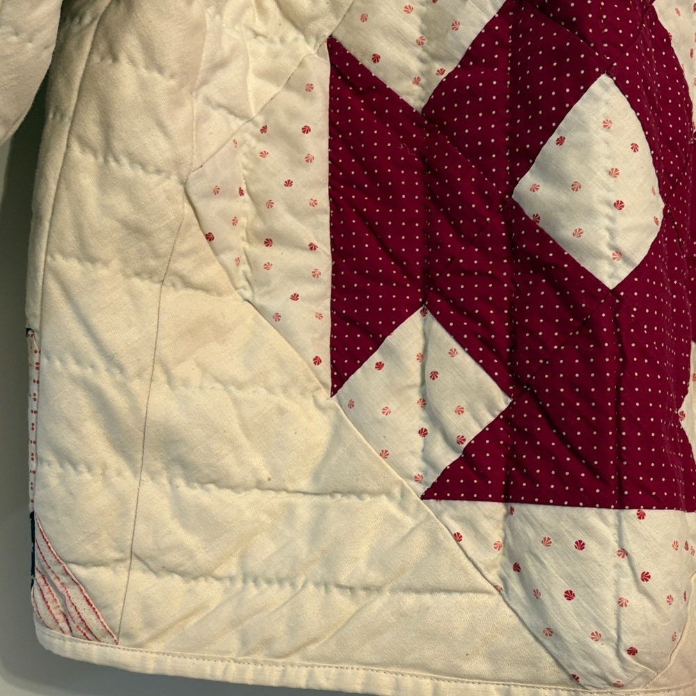 Psychic Outlaw Depression Era Lantern Quilt Patchwork Coat - Picture 13 of 16